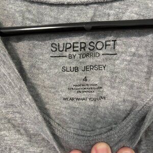 Torrid Super Soft Cropped Shirt